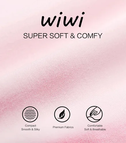 Vista 5 de WiWi Conjunto de pijama de viscosa suave de bambú para mujer, ropa interior térmica larga, súper cálida, capa base, pantalones de pijama S-3X