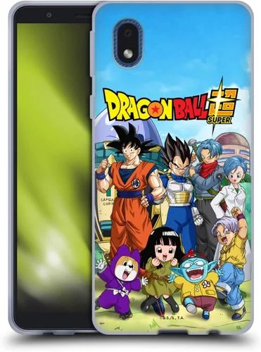 Vista 8 de Head Case Designs Funda de gel con licencia oficial de Dragon Ball Super Group Future Trunks Arc Characters [protección de grado militar] compatible
