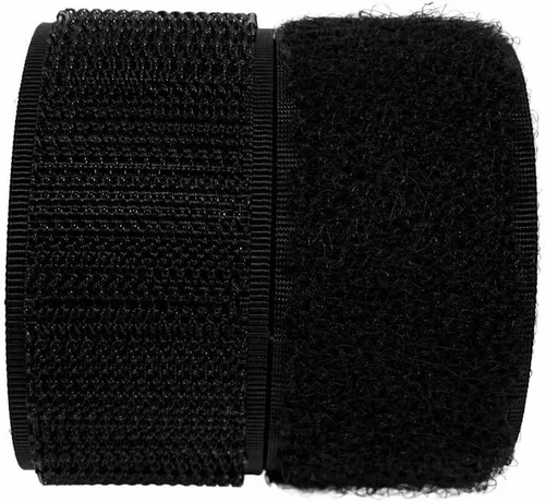Vista 58 de Cierre de Gancho y Bucle de 1 Pulgada Beige - Cinta de Gancho y Bucle de Nylon No Adhesiva - Longitud de 1 Yarda - Para Tela, Bolsas