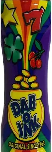 Vista 2 de Dab-O-Ink Una docena de 3 oz Violet Bingo Dauber