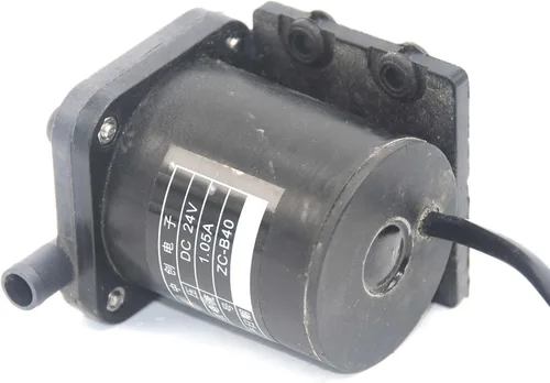 Vista 5 de 24V DC ZC-B40 bomba de agua caliente mini sin escobillas magnética alta temperatura 100 grados C