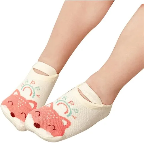 Vista 3 de QandSweat Calcetines antideslizantes para bebés de 8 a 36 meses