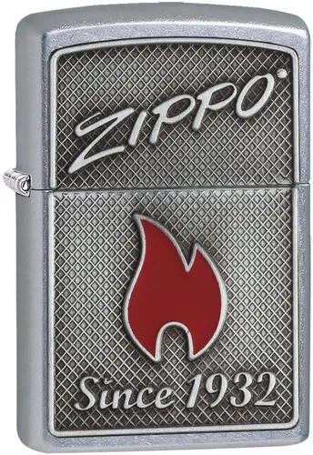 Vista 17 de Zippo Encendedor de bolsillo con diseño de patrón de 540 colores que brilla en la oscuridad Logotipo de 540 colores que brillan en la oscuridad
