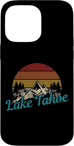 Vista 21 de Lake Tahoe California USA Vintage Souvenir Case for iPhone 16
