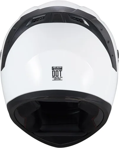 Vista 8 de Cascos de Motocicleta de Cara Completa WS-611 Casco de Moto de Calle para Adultos Hombres Mujeres Aprobado por DOT
