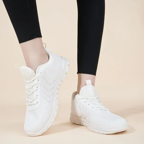 Vista 3 de Judxsious Womens Sneakers Casual Running Shoes Comfortable Tennis Shoes Women's Fashion Sneakers Lightweight Walking Shoes Breathable Athletic Gym
