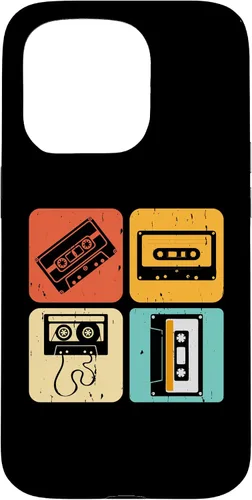 Vista 14 de Cassette Tape Music 70s 80s 90s Retro Playlist Case for iPhone 17