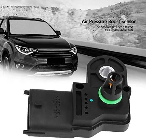 Vista 4 de LOGEA Interruptor del sensor de presión Mapa Colector de presión de aire Turbo Boost Sensor Compatible con Opel Fiat Compatible con Zafira Bosch