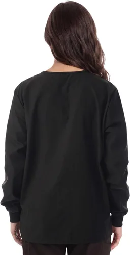 Vista 5 de Just Love Women's Medical Scrubs Jacket Negro