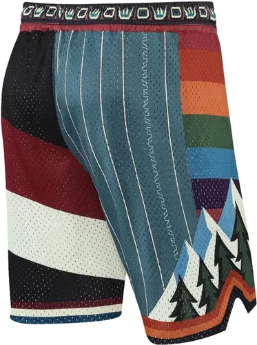 Vista 4 de BOOMLEMON Pantalones cortos de baloncesto para hombre, pantalones cortos de entrenamiento de gimnasio, pantalones cortos deportivos de malla
