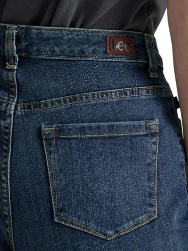 Vista 5 de Lee - Monroe - Jeans de corte recto para mujer, estilo clásico y relajado, efecto adelgazante instantáneo