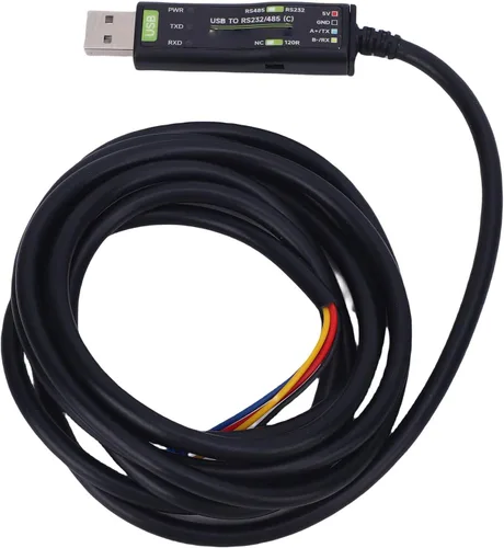 Vista 5 de Cable adaptador USB a 232 USB a 232 485 – Convertidor de puerto serie de alta velocidad con chip FT232RNL con protección TVS e indicador de estado