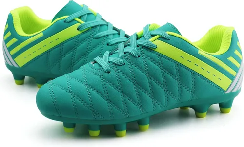 Vista 6 de brooman Zapatos deportivos de fútbol para niños y niñas, zapatos de fútbol para exteriores