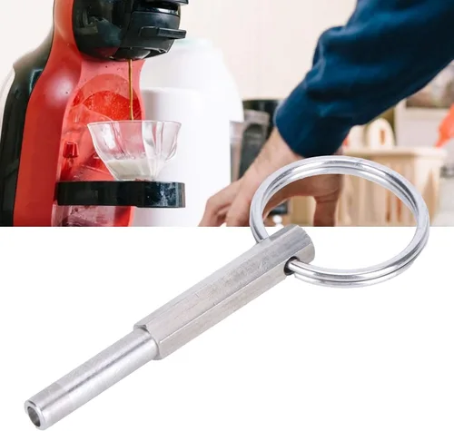 Vista 2 de Llave ovalada con llave ovalada, herramienta de reparación de broca ovalada, llave de punta especial de seguridad abierta para Krups Siziliana