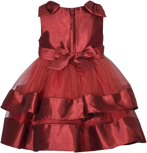 Vista 2 de Bonnie Jean Vestido de fiesta de Navidad para bebés y niñas grandes