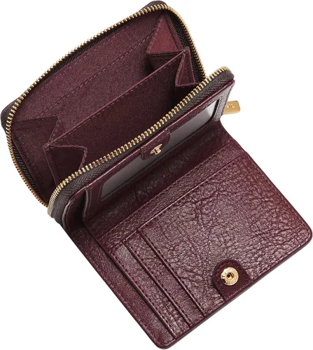 Vista 2 de Fossil Logan - Cartera plegable de piel con bloqueo RFID para mujer