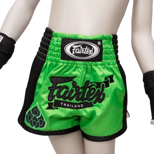 Vista 2 de Fairtex Pantalones cortos de boxeo Muay Thai para niños