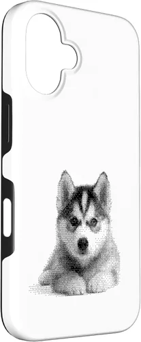 Vista 3 de Cute Siberian Husky for Dog Mom and Paw Parents Case for iPhone 16