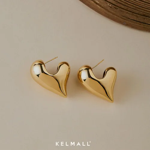 Vista 18 de KELMALL Aretes tipo argolla de oro de 14 quilates para mujer, hipoalergénicos, gruesos, redondos, no se deslustra, para orejas sensibles