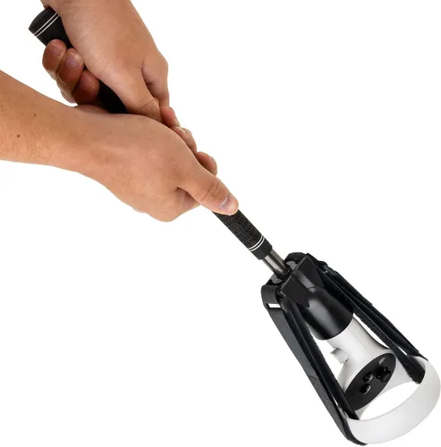 Vista 5 de GimmeVR VR Golf Club Handle Accessory Compatible with Oculus Quest 2 and Rift S, Realistic Grip Handle Attachment with Weighted Balance, Golfing