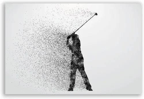 Vista 6 de Summit Designs Impresiones artísticas de pared de golf, juego de 4 fotos (8 x 10 pulgadas) sin marco, cueva de hombre, oficina, dormitorio, sótano