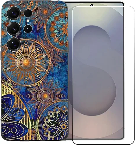 Vista 17 de Funda de TPU para UIOUOR I25 Ultra + HD de vidrio templado, carcasa de silicona para parachoques trasero – 9 dureza anti-arañazos protector de Bst1