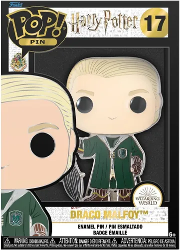 Vista 3 de Funko Pop Pin Harry Potter Draco Malfoy