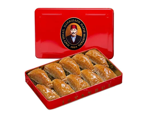 Vista 14 de Hafiz Mustafa 1864 Istanbul Baklava - Caja de pastelería - Bocadillos de postre de Baklava horneados hechos de hojas de masa filo fresca, pistacho