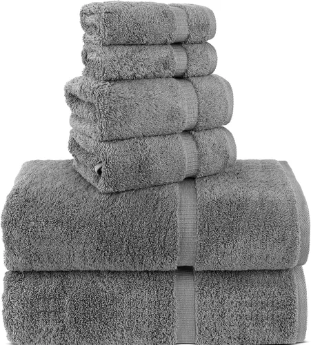 Vista 59 de Chakir Turkish Linens Toallas turcas de alta calidad 100% algodón para baño, toallas de baño grandes de 30 x 60 pulgadas (4 piezas, aguamarina)