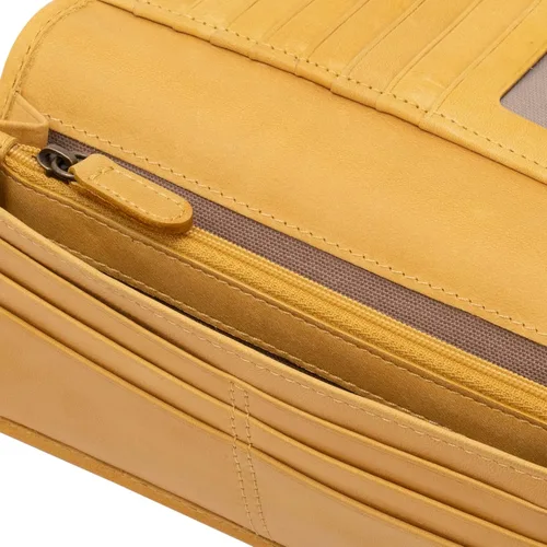 Vista 5 de FRYE Cartera de cuero Melissa Continental Snap