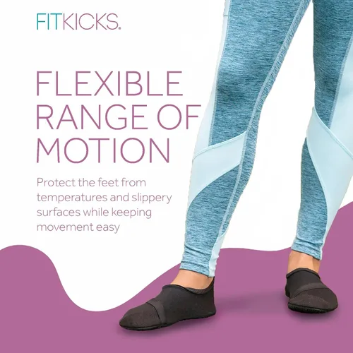 Vista 5 de FITKICKS Zapatos de agua deportivos plegables para mujer, estilo de vida activo, minimalistas, descalzos, para yoga