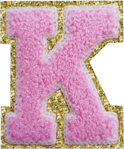 Vista 148 de 3Pcs Letter Patches Varsity Glitters Chenille,SPRT Iron on Blue Letter Patch,Alphabet Cloth Patch for Team Costume Decoration 3.1in Height S