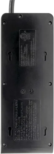 Vista 4 de Eaton Tripp Lite TLP664USBB Protector de sobretensiones de 6 tomacorrientes con 4 puertos USB Negro