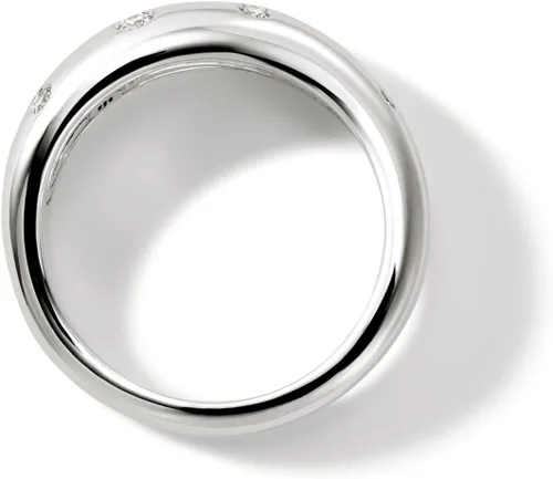 Vista 5 de John Hardy Anillo Surf, Plata, Diamantes