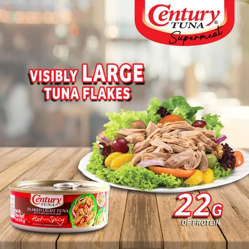Vista 3 de Century Tuna Picante y picante, 4.9 onzas (paquete de 12)