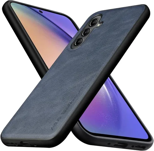 Vista 22 de X-level Funda para Samsung Galaxy A53 5G - Funda delgada de piel sintética de alta calidad para teléfono A53 5G, suave, a prueba de golpes, Marrón