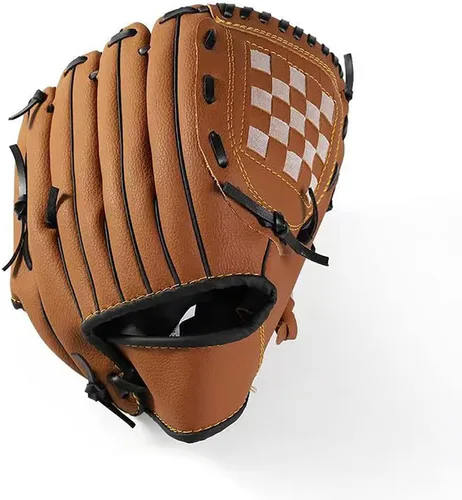 Vista 9 de Guantes de béisbol, guantes de softbol, guantes de receptor, adecuados para jóvenes, adultos y principiantes, entrenamiento deportivo al aire libre