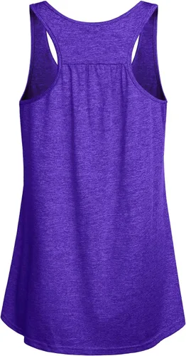 Vista 2 de Miusey - Camiseta deportiva sin mangas, espalda atlética y ajuste holgado para mujer