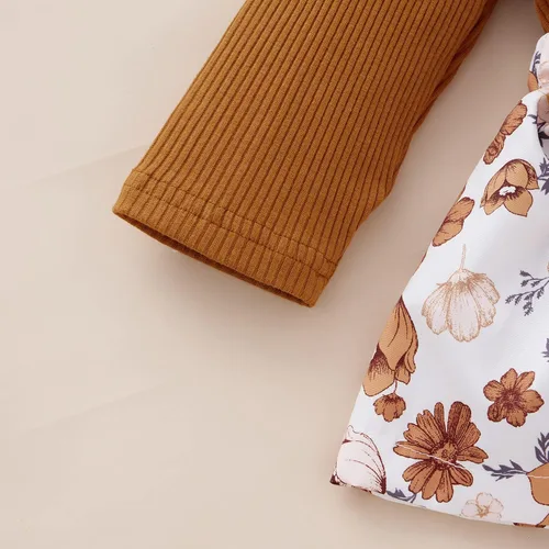 Vista 5 de Mameluco de manga larga unisex para bebés, niñas y niños pequeños, ropa de otoño e invierno