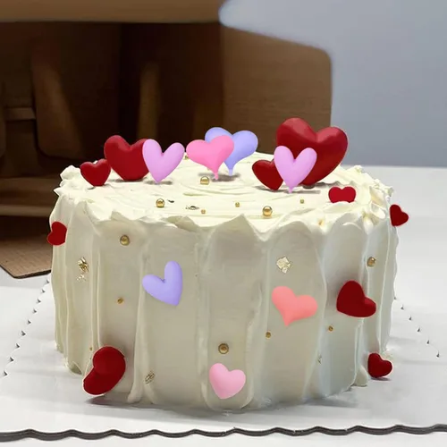 Vista 8 de Moldes de silicona de chocolate con forma de corazón, 2 paquetes de 10 cavidades para dulces de San Valentín para decoración de pasteles de boda