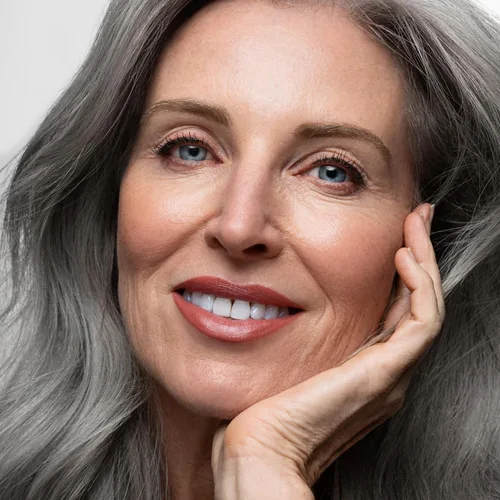 Vista 2 de AGE Beautiful - Mascarilla para cabello grueso, plateado y gris