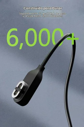 Vista 5 de SHOKZ - Cable de carga para SHOKZ OpenRun/OpenRun Pro/OpenRun Mini/OpenRun Pro Mini/OpenComm/OpenComm 2, para AfterShokz Aeropex, cargador magnético