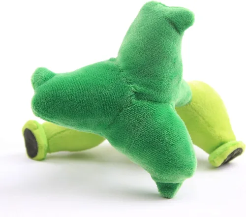 Vista 6 de Juguetes de peluche de plantas de peluche, figuras de muñeca de regalo de cumpleaños para niños (trío)