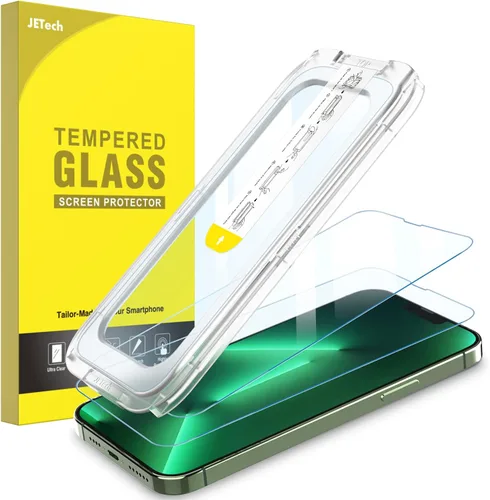 Vista 8 de JETech Protector de pantalla One Touch Install para iPhone 11/XR de 6.1 pulgadas, película de vidrio templado de cobertura completa, kit