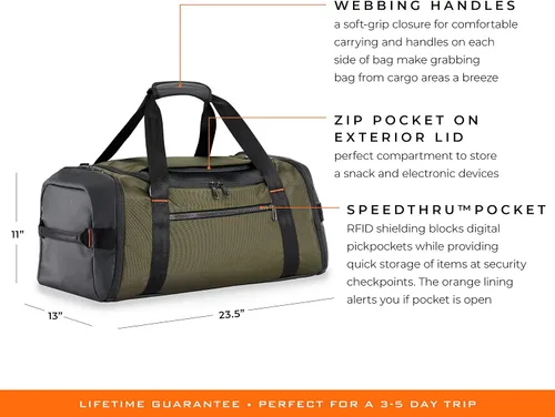 Vista 2 de Briggs & Riley Bolsa de lona, Hunter), ZXD175-23