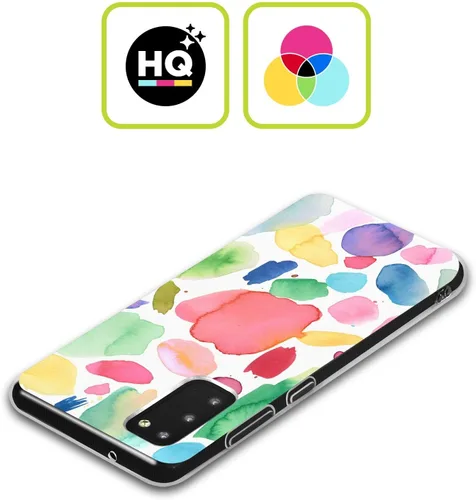 Vista 2 de Head Case Designs Officially Licensed Ninola Color Joy Pattern Abstract Gel Case [Military Grade Protection] Compatible with Samsung Galaxy A53 5G