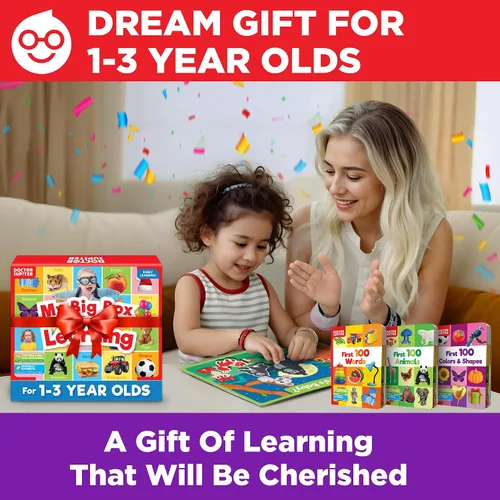 Vista 7 de Doctor Jupiter Mi gran caja de aprendizaje Juguetes para niños pequeños de 1-2-3 años Actividades educativas y de aprendizaje para niños y niñas