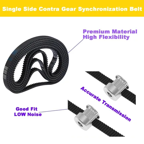 Vista 5 de 2 correas de vacío de repuesto compatibles con Shark Navigator NV350 NV351 NV352 NV353 NV355 NV356 NV357 NV360 NV22 NV42 NV44 NV46 UV400 UV410 UV420