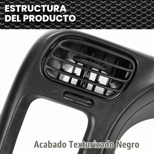 Vista 5 de CROSSDESIGN - Cubierta para tapa de tablero de instrumentos con borde de bisel de radio, borde negro para tablero no apto