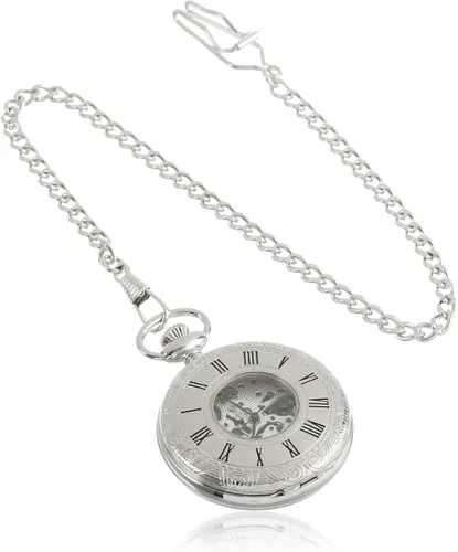 Vista 2 de Charles-Hubert, Reloj de bolsillo mecánico París, plateado, Mecánico